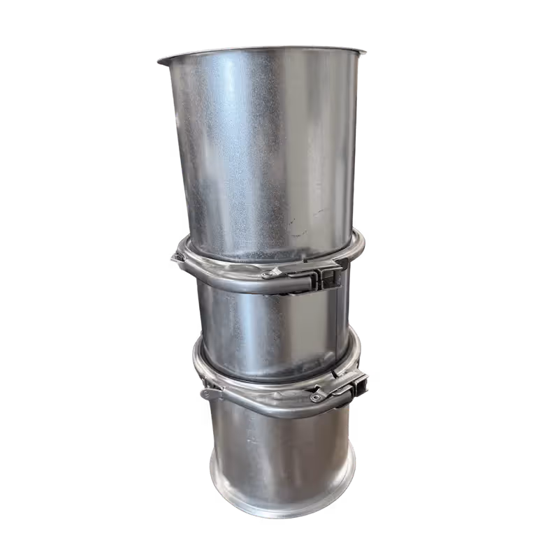US Tubing Pipe with V Gasket Clamps