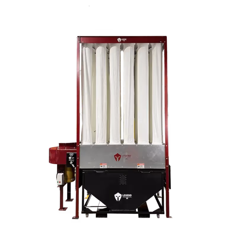 Legend Baghouse with Quick Change Hopper