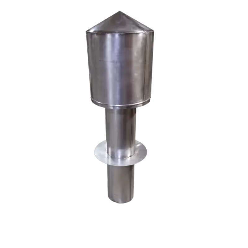 Mri Quench Vent with Exhaust Pipe