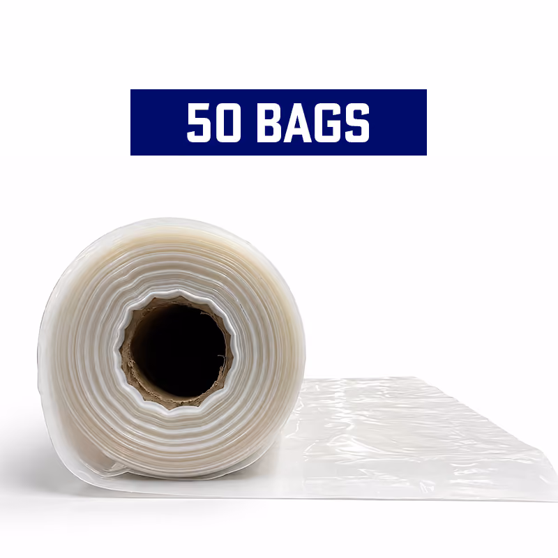 A roll of bags - 50 bags