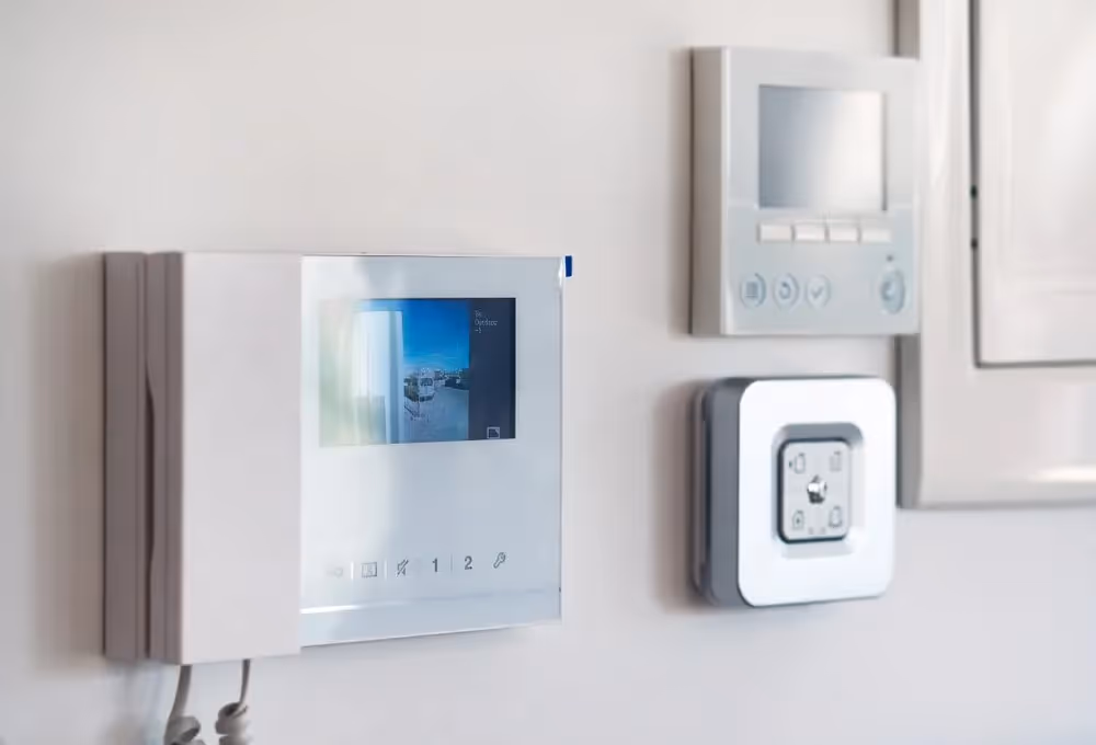 A home security system
