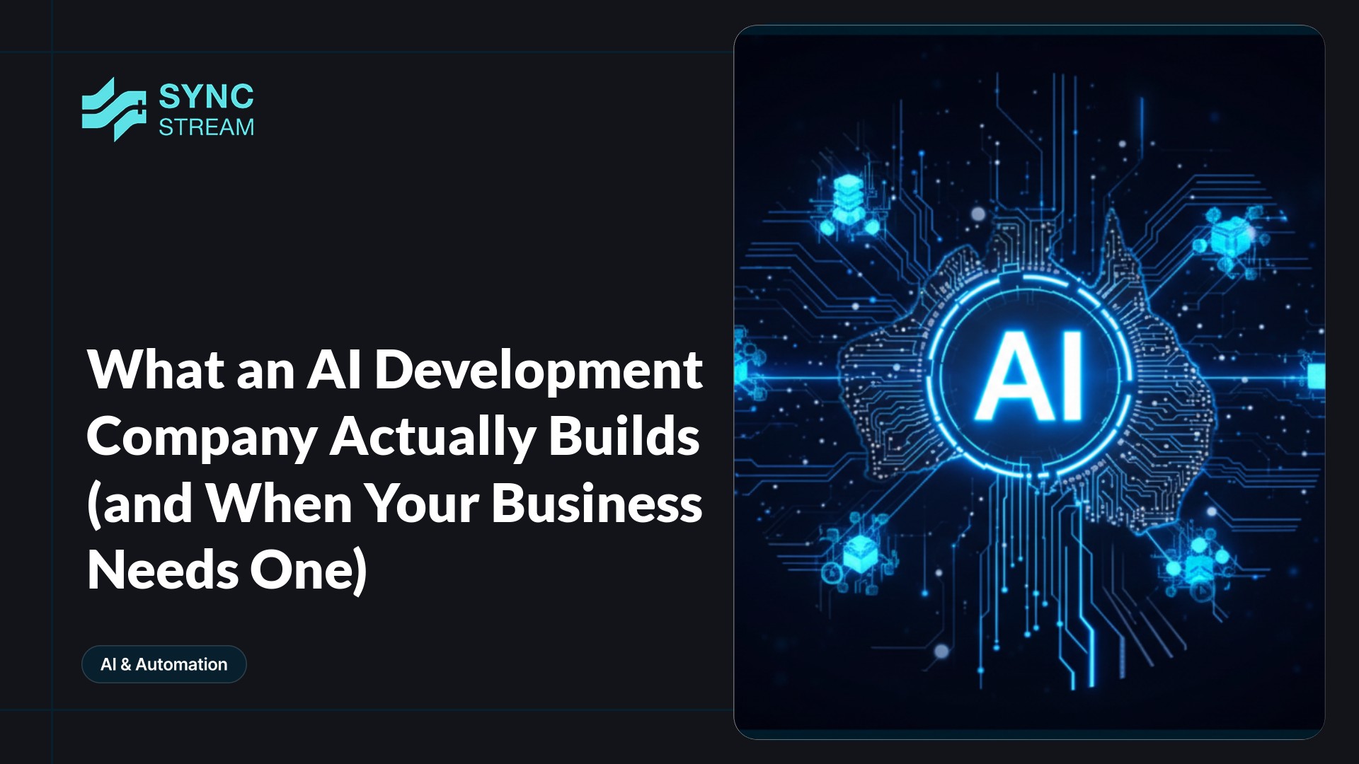 Diagram grouping AI opportunities across key Australian SME industries