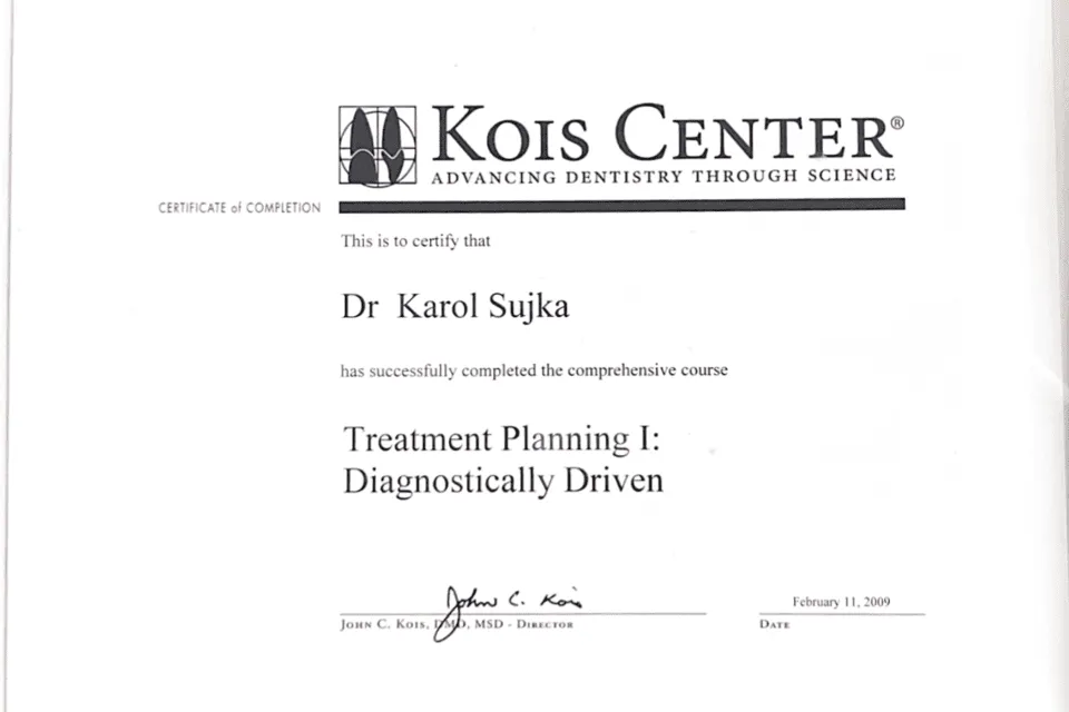implantolog-olsztyn-certyfikat-kois