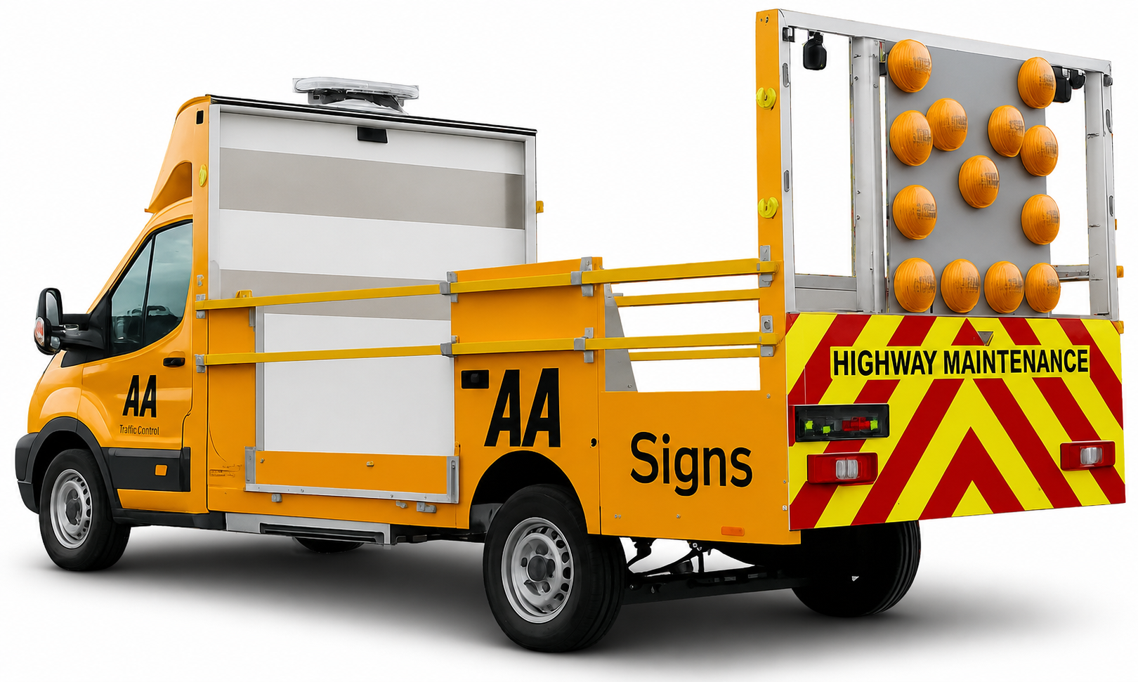 Drop & Go Fixed Rear Gantry Traffic Management Vehicle