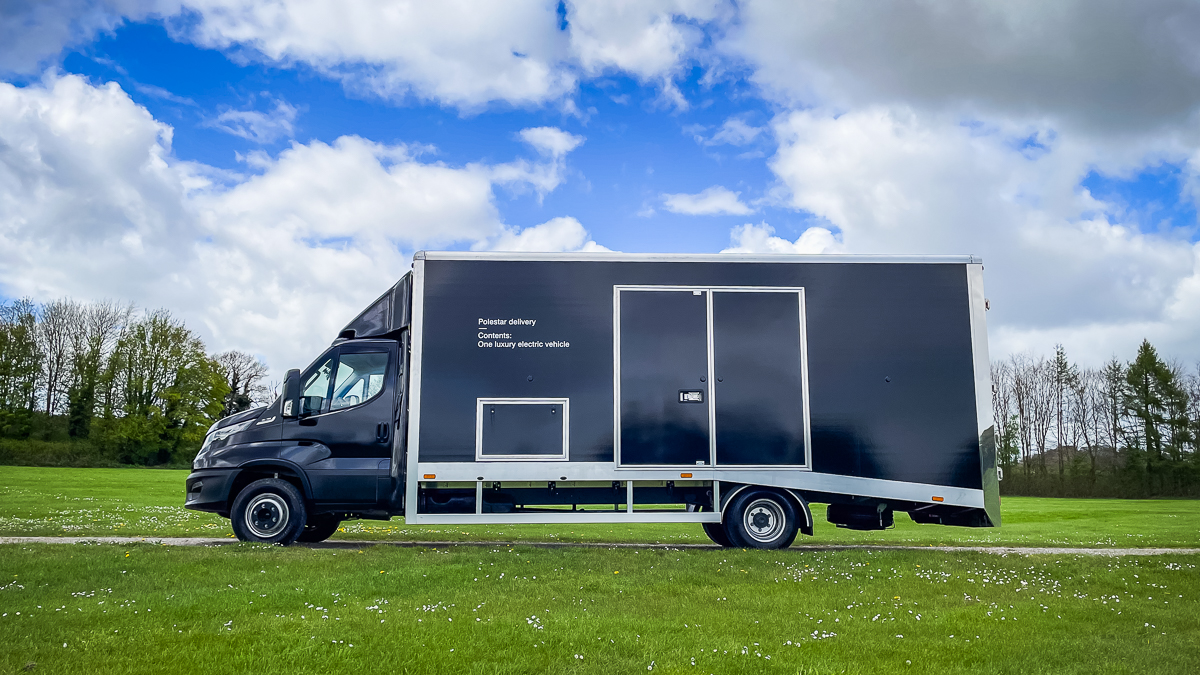 Why choose the Iveco Enclosed Vehicle Transporter?