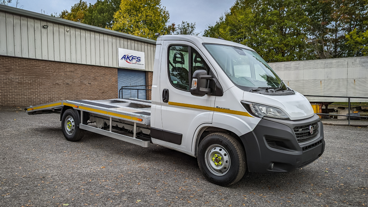 Electric Beavertail Car Transporter