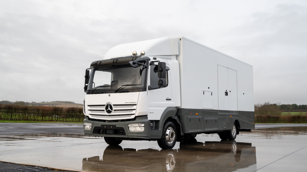 Mercedes Atego Enclosed Vehicle Transporter