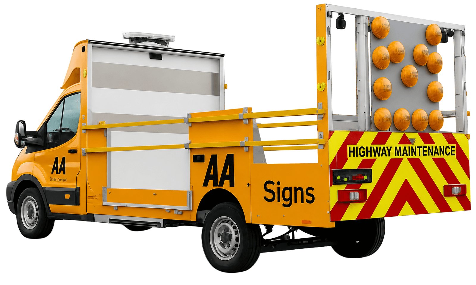 Drop & Go® Fixed Rear Gantry Traffic Management Vehicle