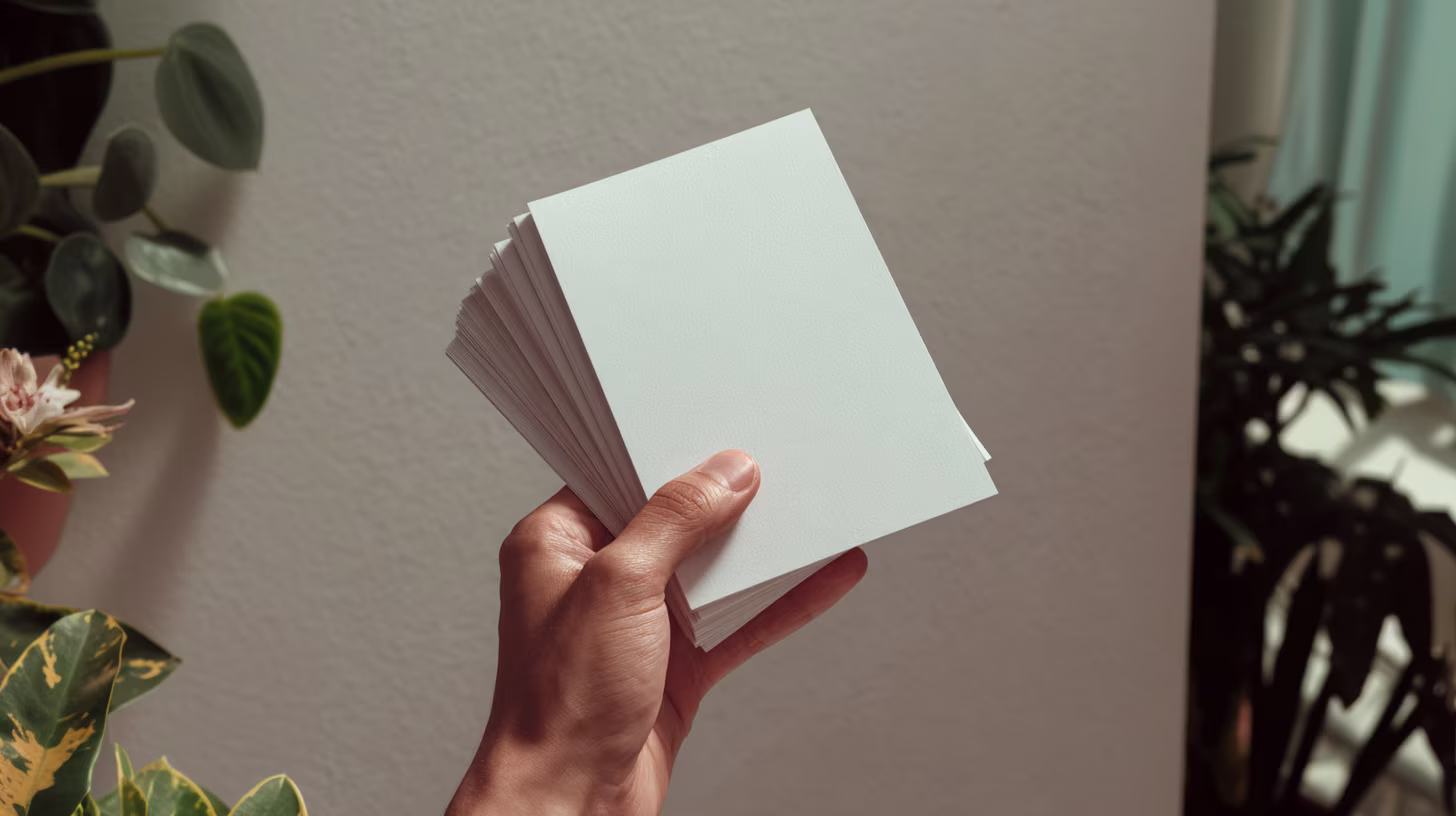 Zbliżenie na fakturę papieru Munken - niepowlekany, matowy papier o delikatnej strukturze