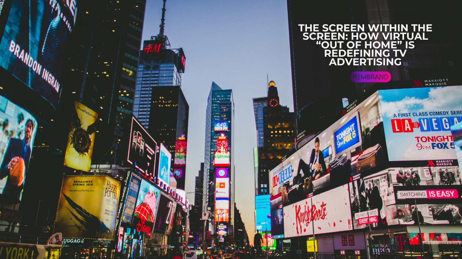The Screen Within the Screen: How Virtual "Out-of-Home" is Redefining TV Advertising
