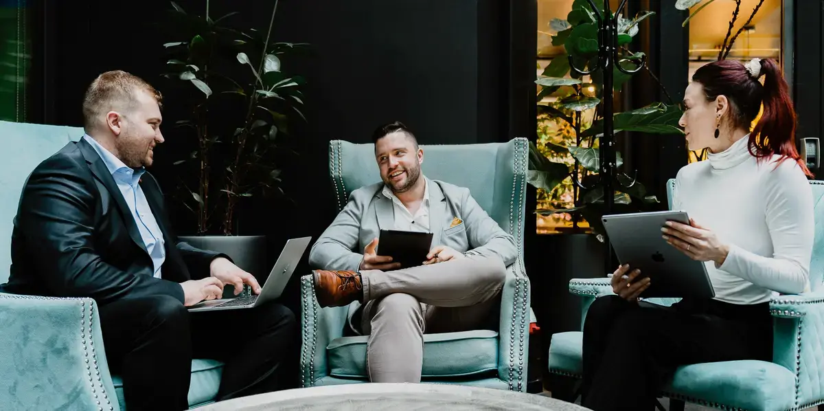 Philipp Körting mit Team