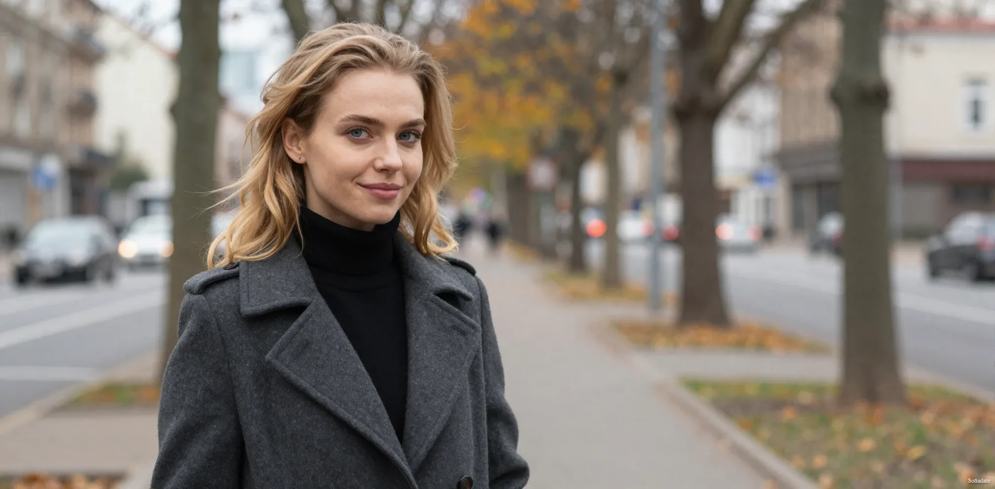 Pretty girl on a walk