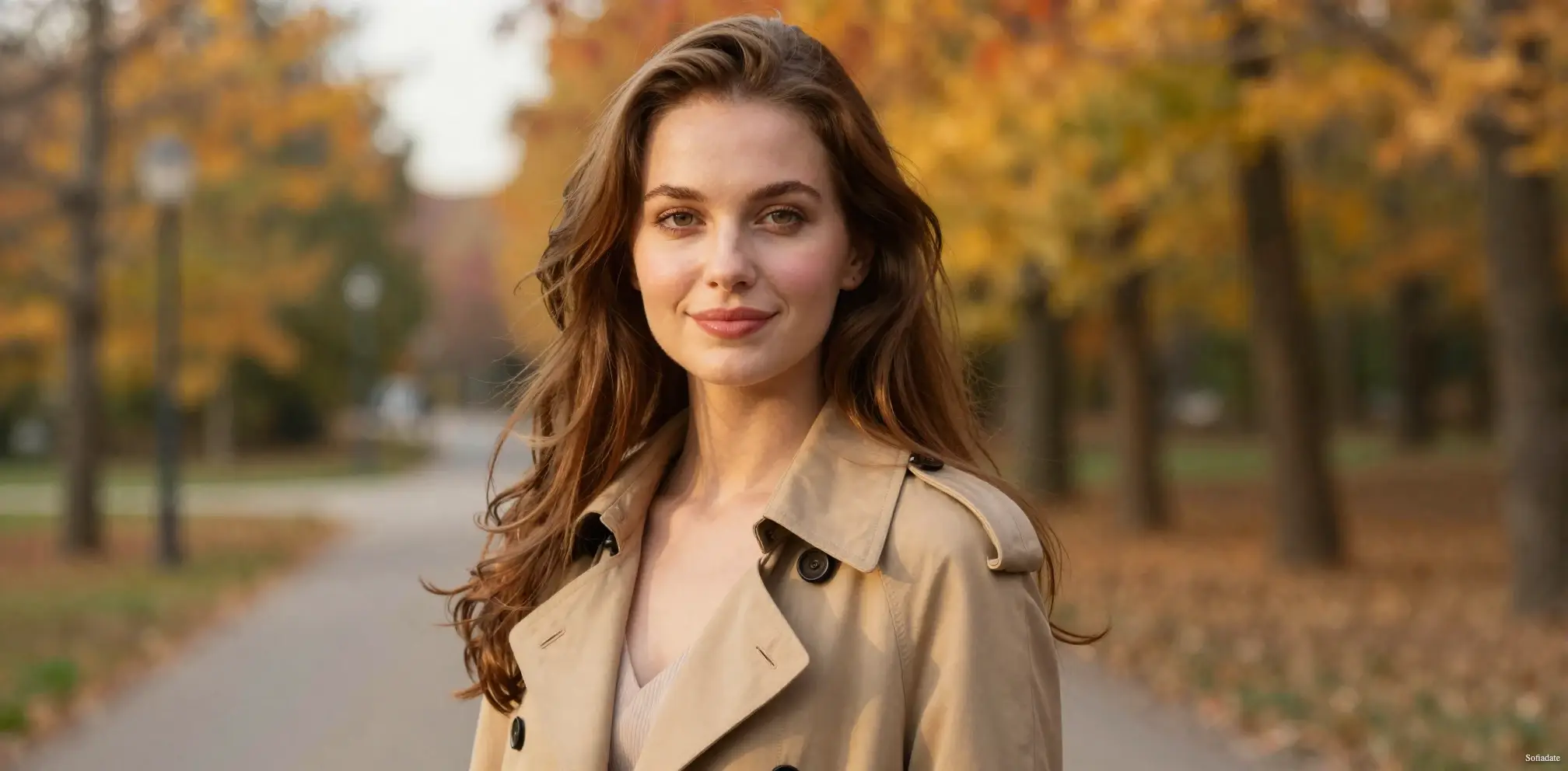 Pretty girl in the park