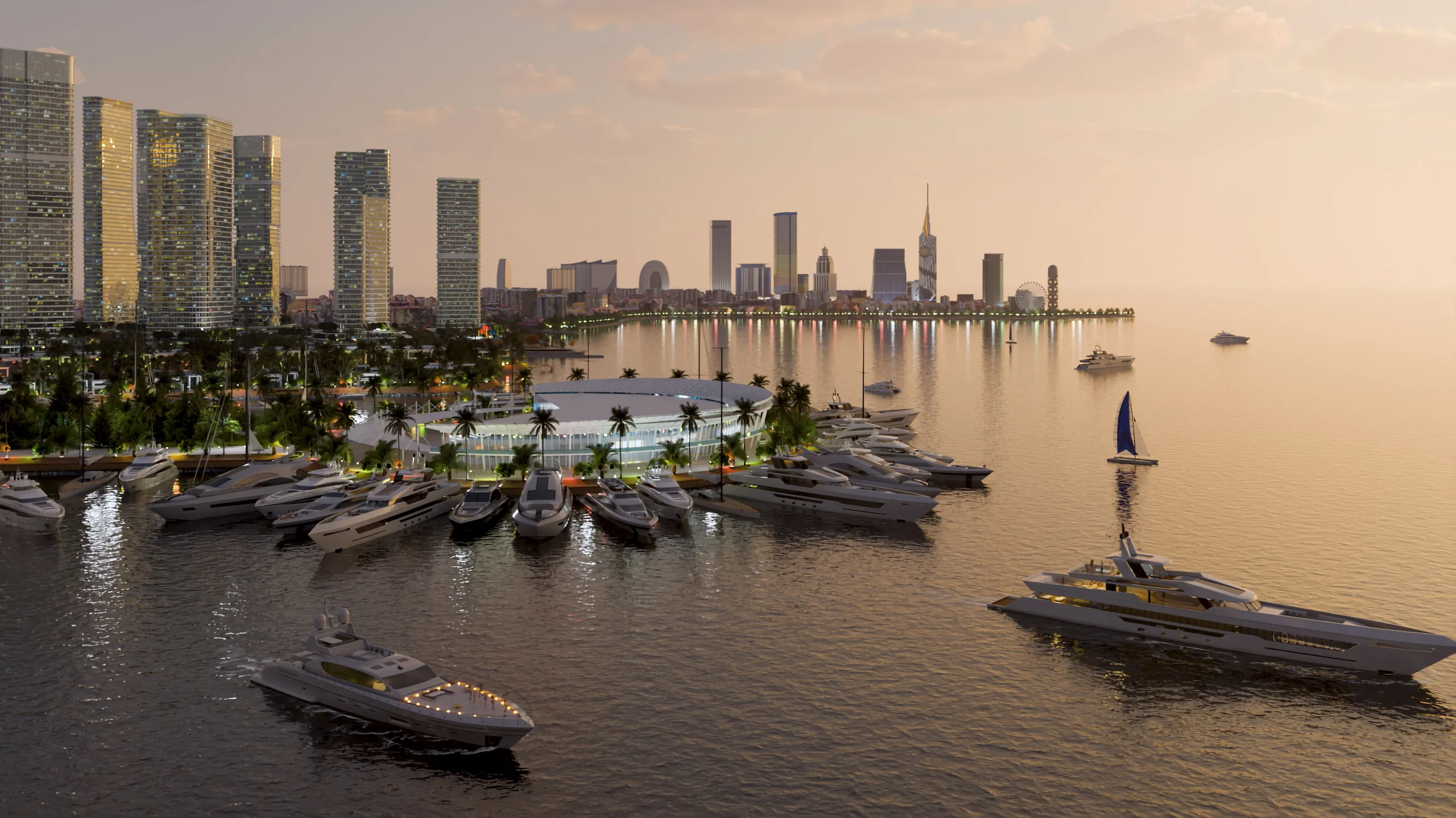 Ambassadori Island Batumi – apartment in Ambassadori Island, Batumi, Georgia, with a rooftop terrace (photo 9 of 25)