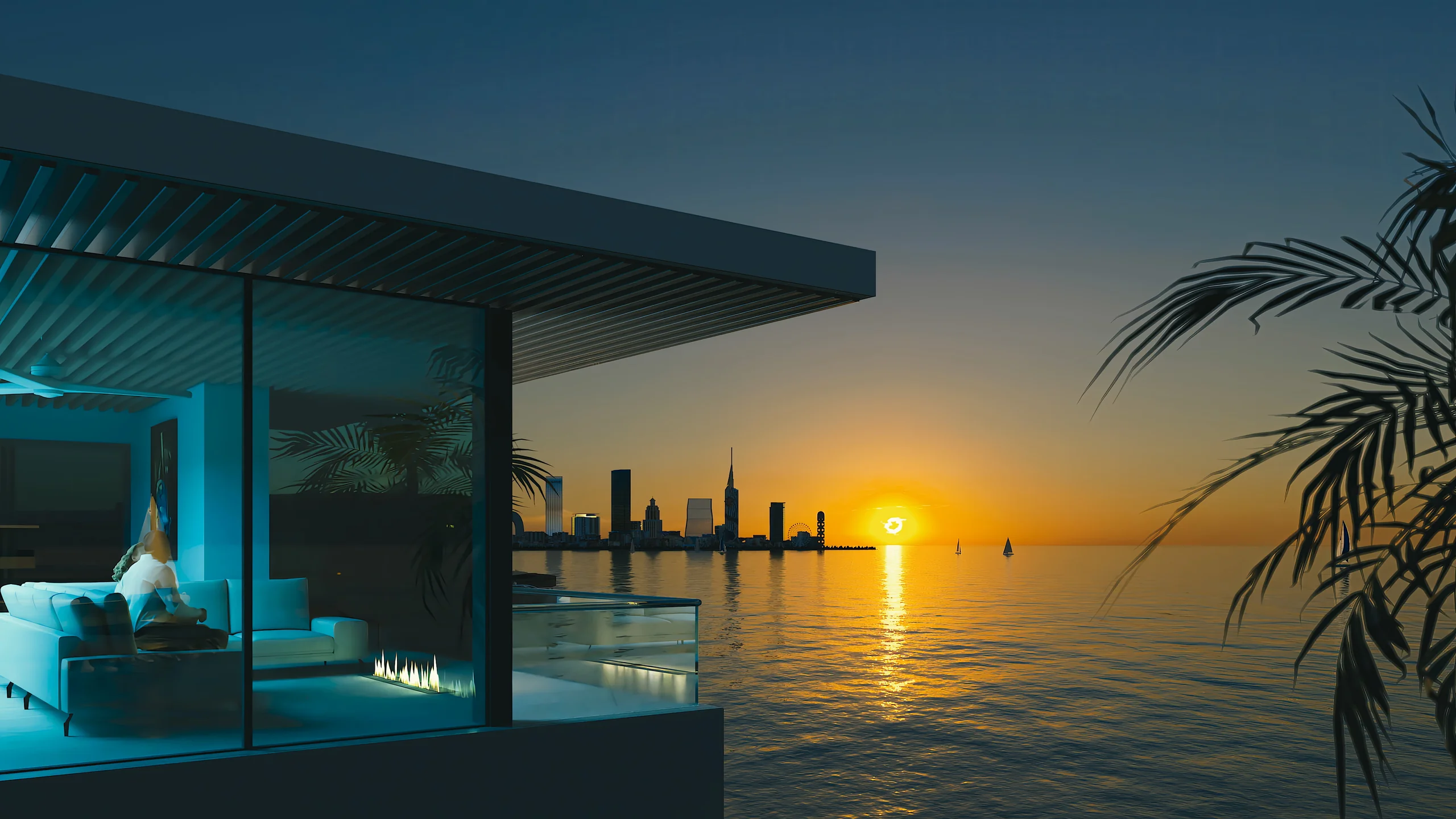 Ambassadori Island Batumi – apartment in Ambassadori Island, Batumi, Georgia, with a rooftop terrace (photo 11 of 25)