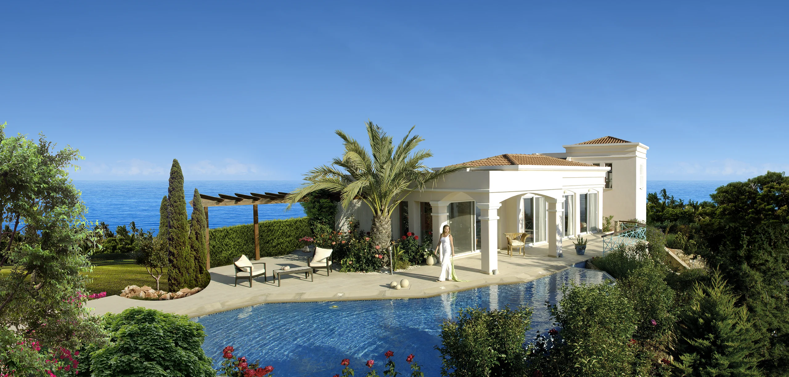 Kamares Village – 3-bedroom villa in Kamares, Paphos, Cyprus, with a swimming pool (photo 2 of 16)