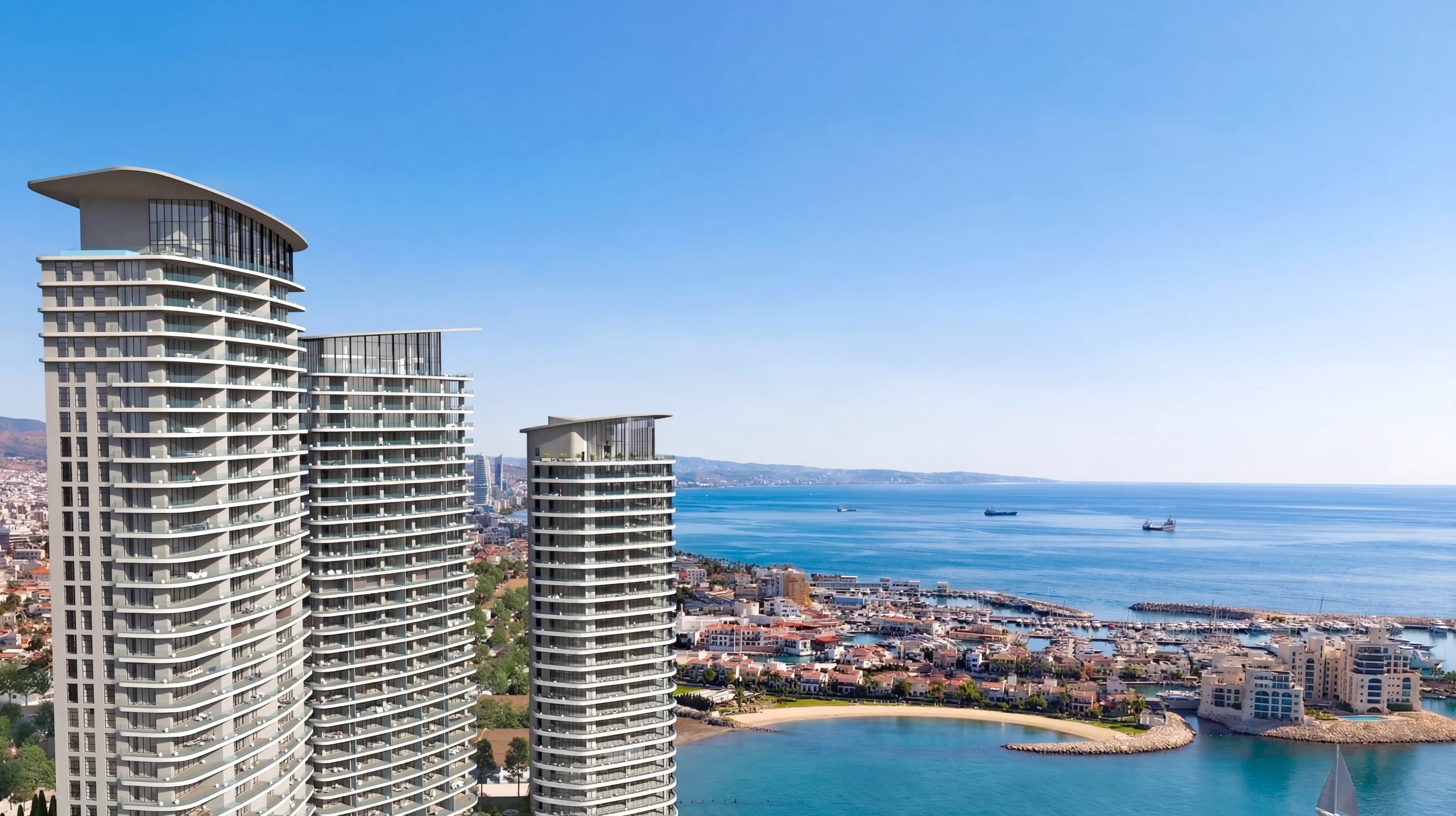Limassol Blue Marine – apartment, with a swimming pool (photo 15 of 35)