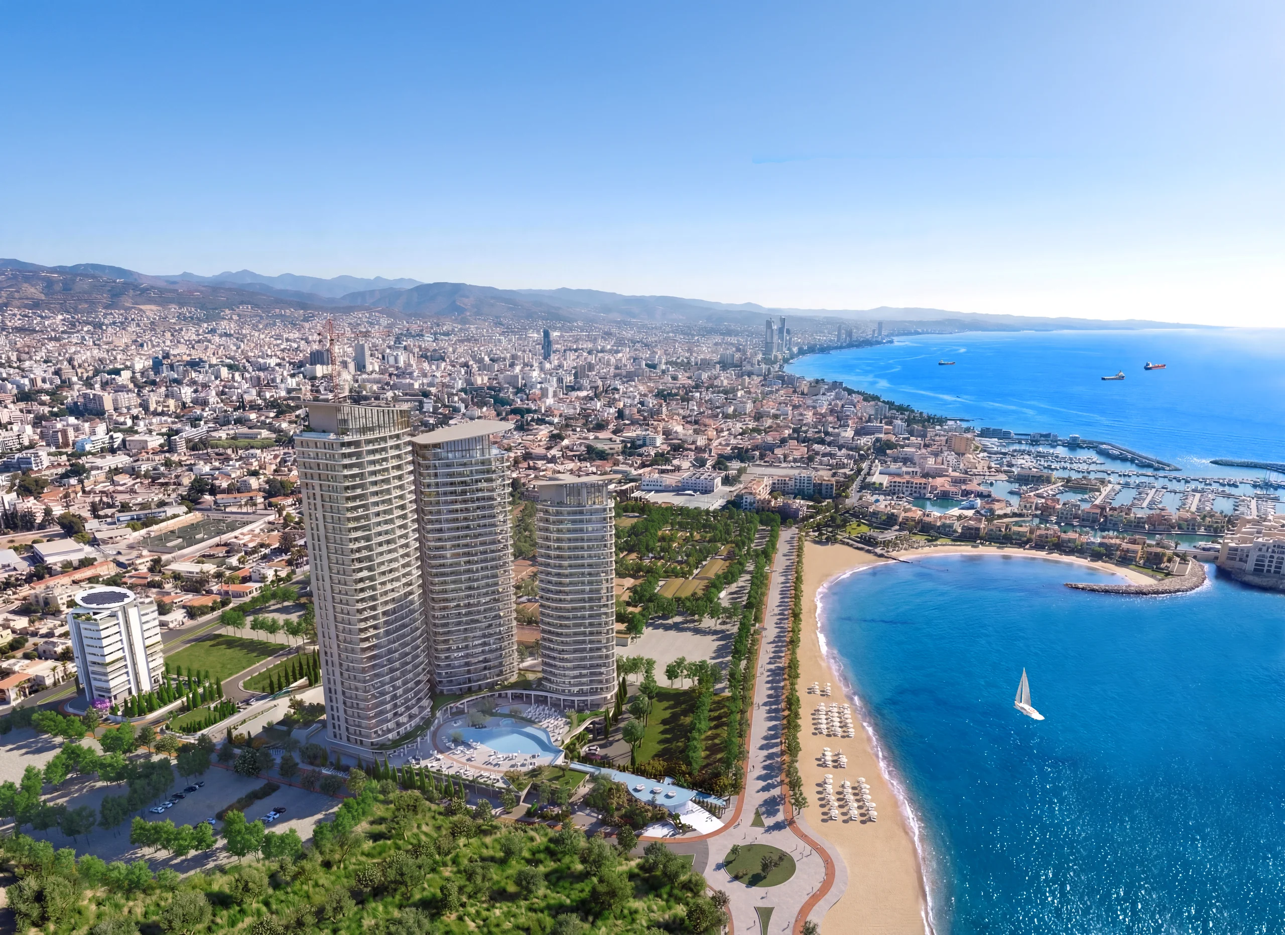 Limassol Blue Marine – apartment, with a swimming pool (photo 14 of 35)