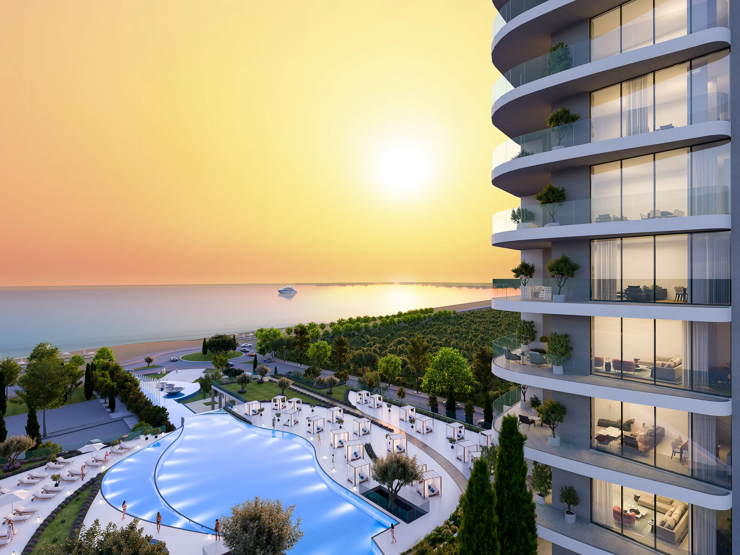 Limassol Blue Marine – apartment, with a swimming pool (photo 3 of 35)