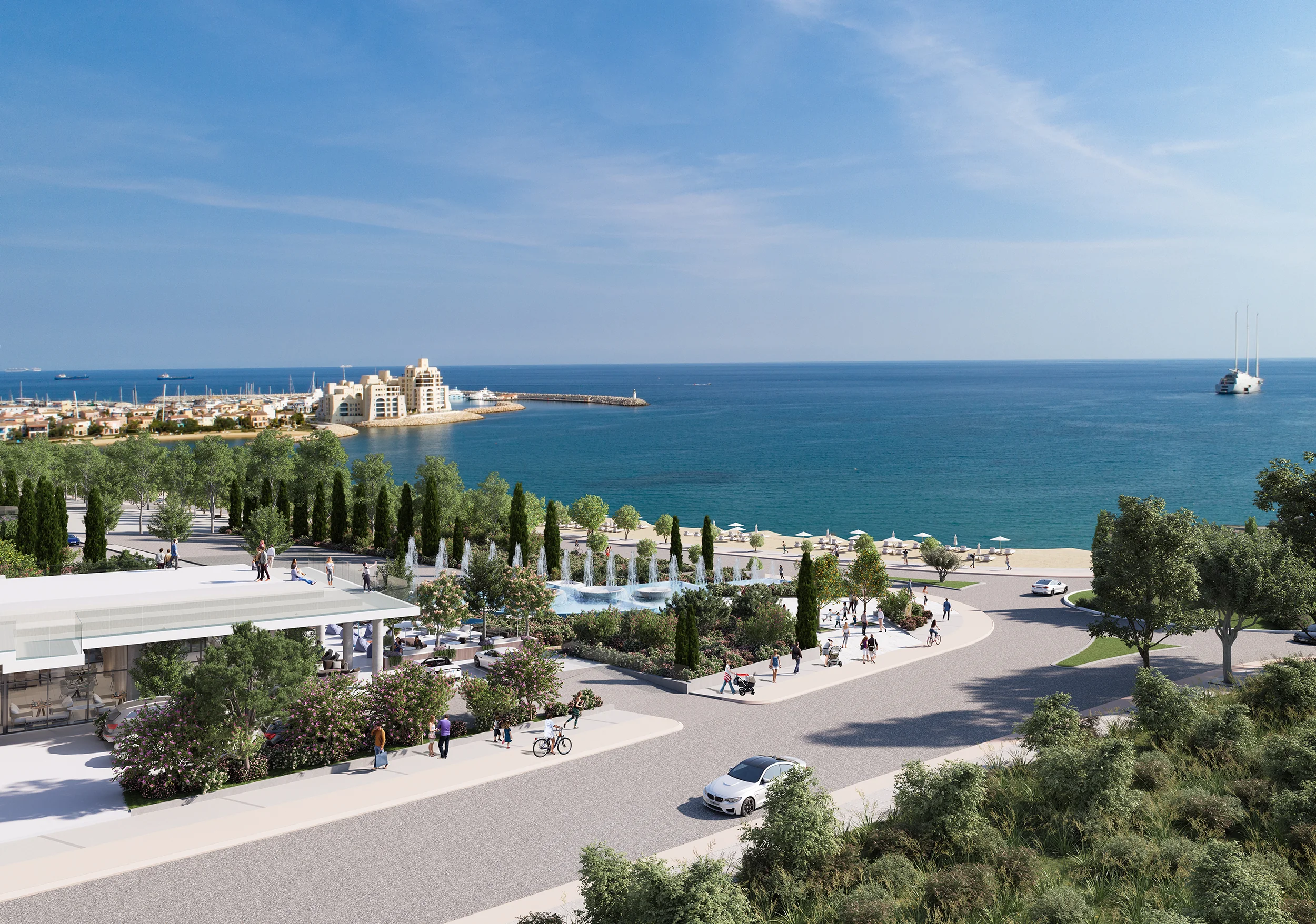 Limassol Blue Marine – apartment, with a swimming pool (photo 34 of 35)