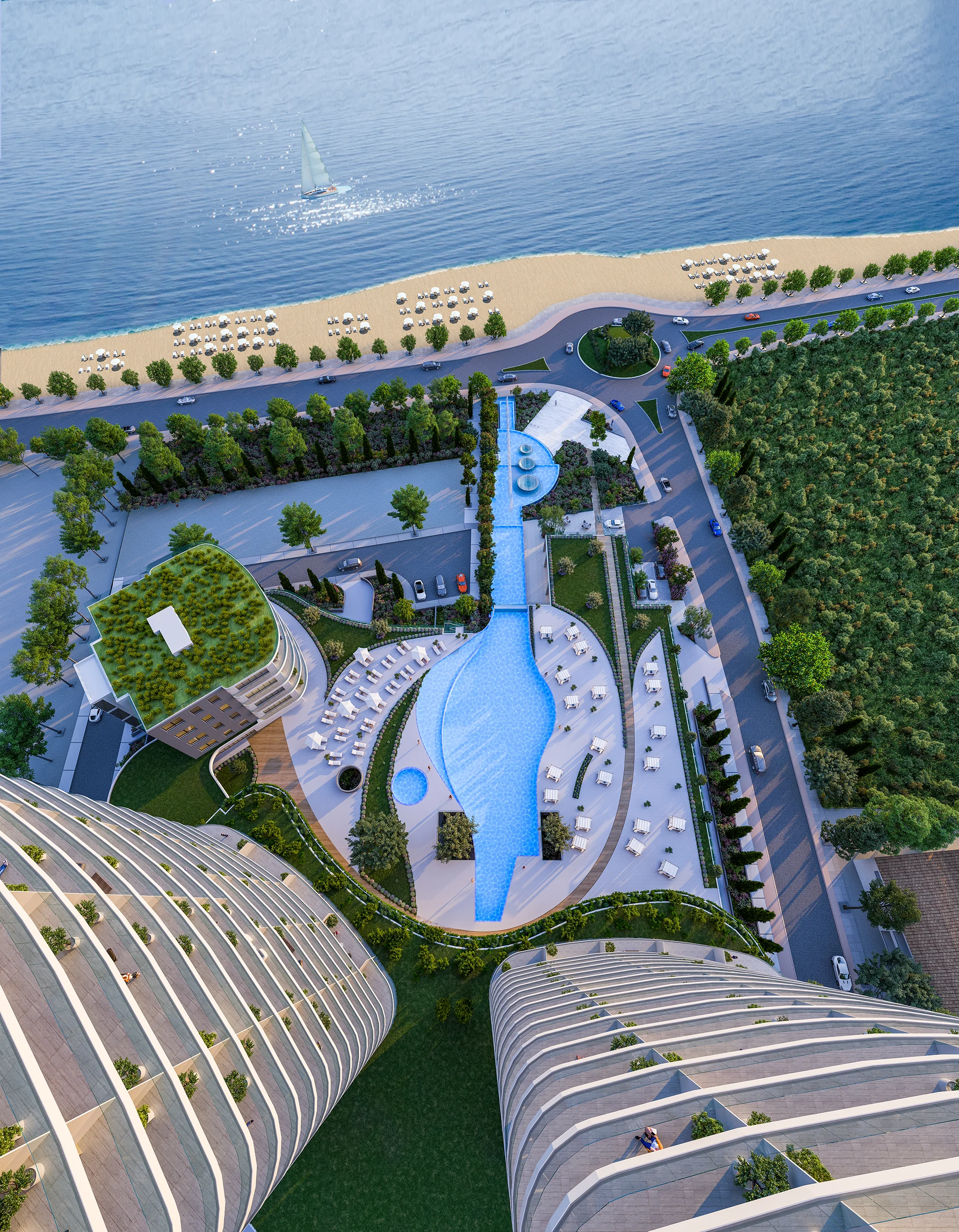 Limassol Blue Marine – apartment, with a swimming pool (photo 33 of 35)