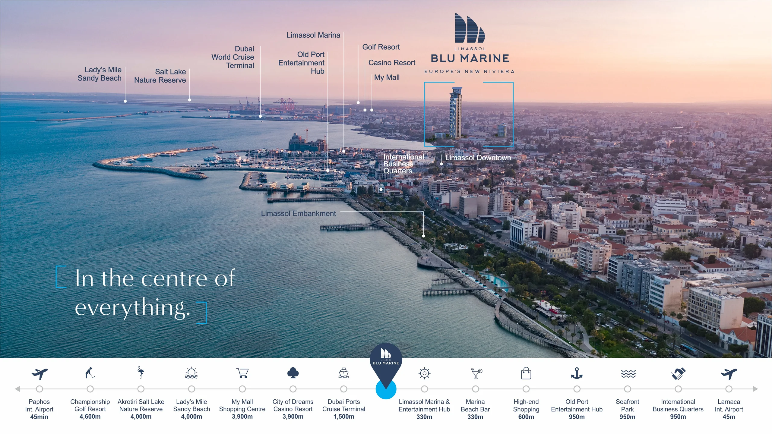 Limassol Blue Marine – apartment, with a swimming pool (photo 31 of 35)