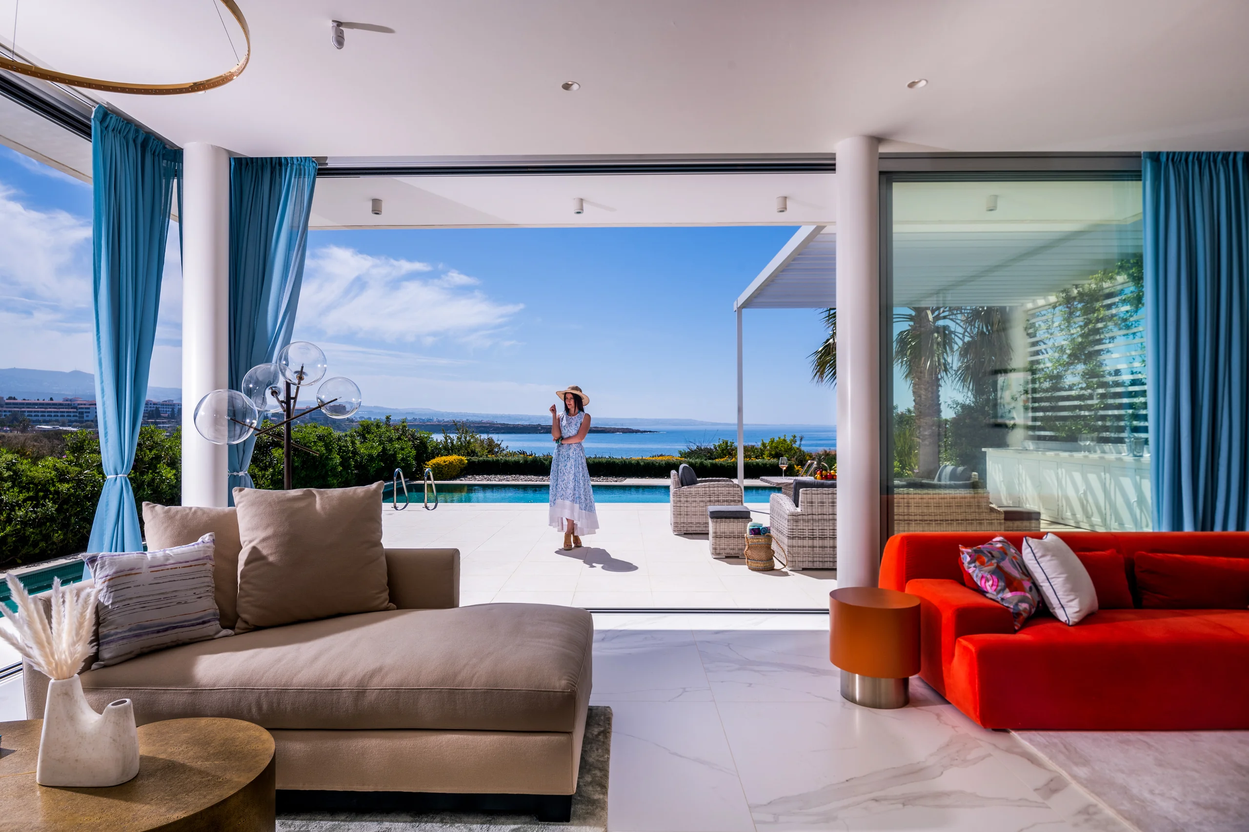 Coral Seas Villas – 7-bedroom villa in Coral Bay, Paphos, Cyprus, with a swimming pool (photo 7 of 34)