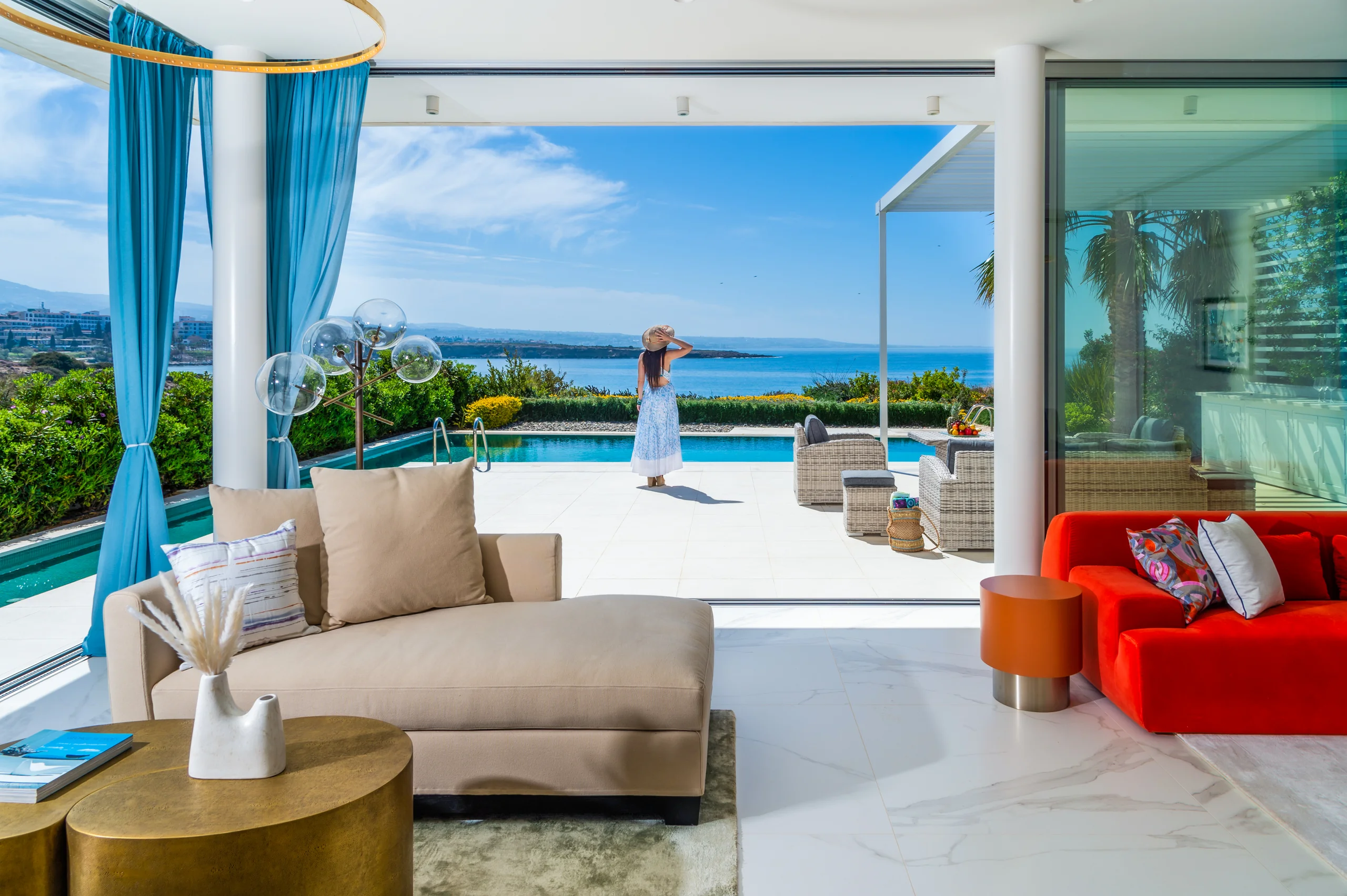 Coral Seas Villas – 7-bedroom villa in Coral Bay, Paphos, Cyprus, with fully furnished interiors (photo 8 of 34)
