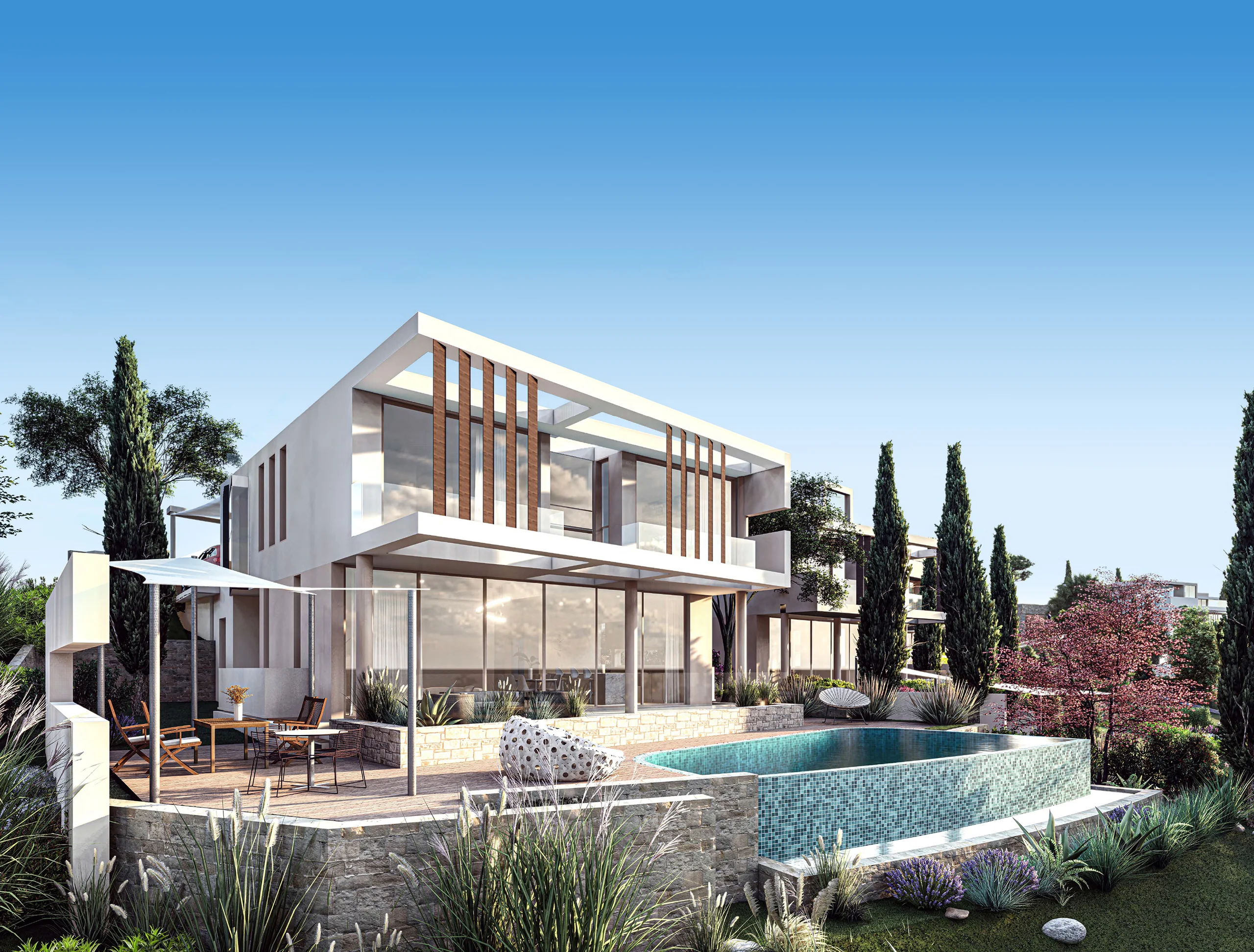 Maniki Beach Villas – 5-bedroom villa in Pegeia, Paphos, Cyprus, with a swimming pool (photo 1 of 9)
