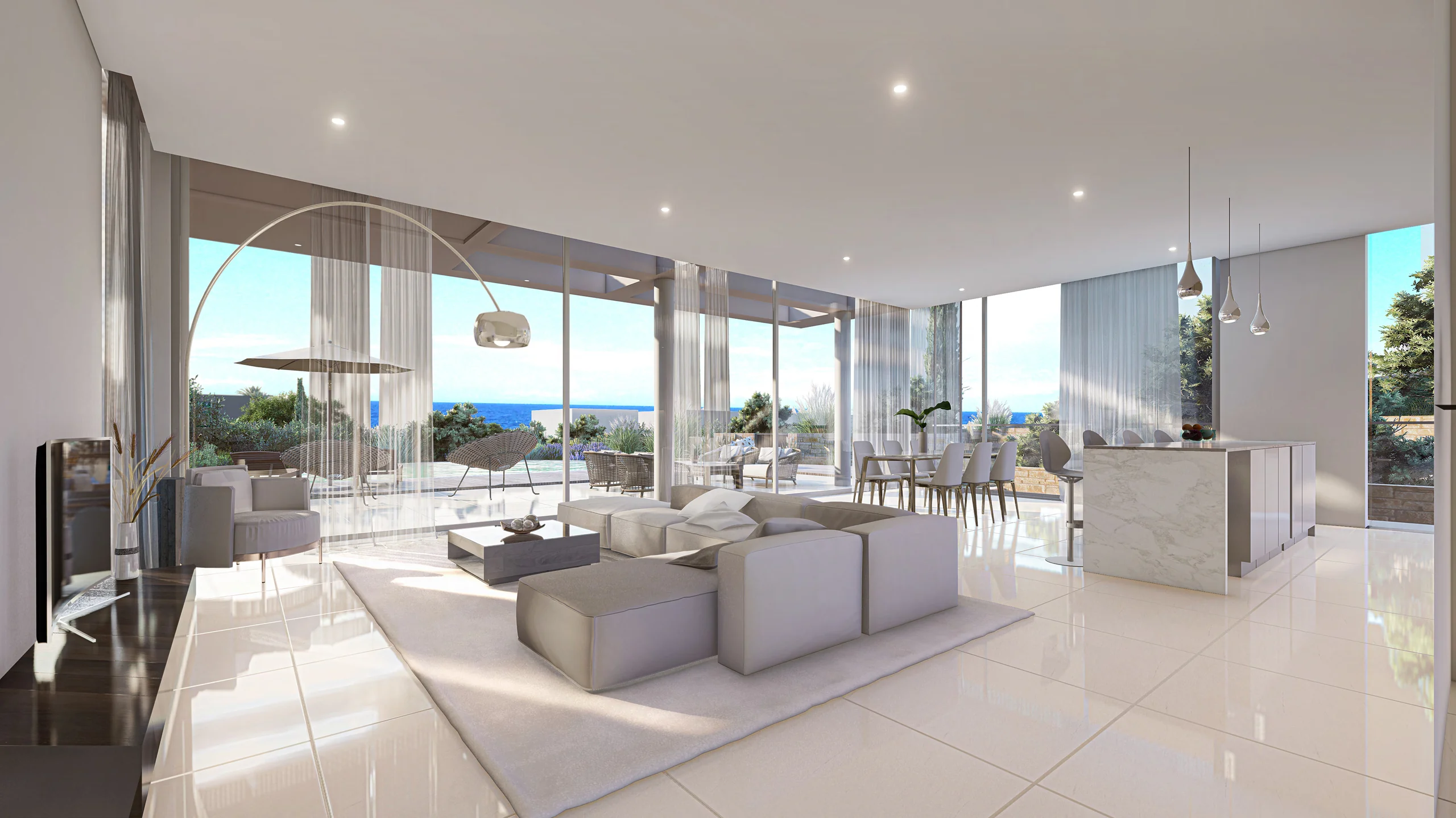 Maniki Beach Villas – 5-bedroom villa in Pegeia, Paphos, Cyprus, with a swimming pool (photo 3 of 9)