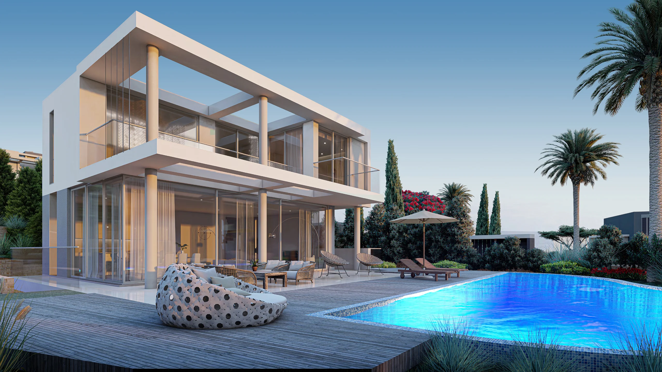 Maniki Beach Villas – 5-bedroom villa in Pegeia, Paphos, Cyprus, with a swimming pool (photo 4 of 9)