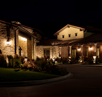 Commercial sculpture lighting at Colorado Mills near Hawthorne Rd and W Colfax Ave in Lakewood