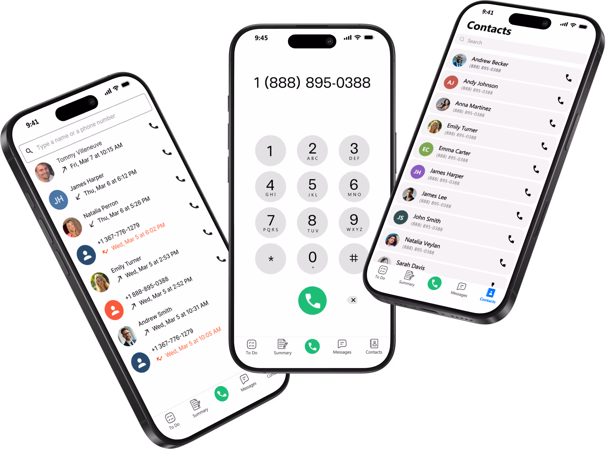 "VoxNote’s AI-generated call summary and to-do list, displaying key action items from a recent conversation