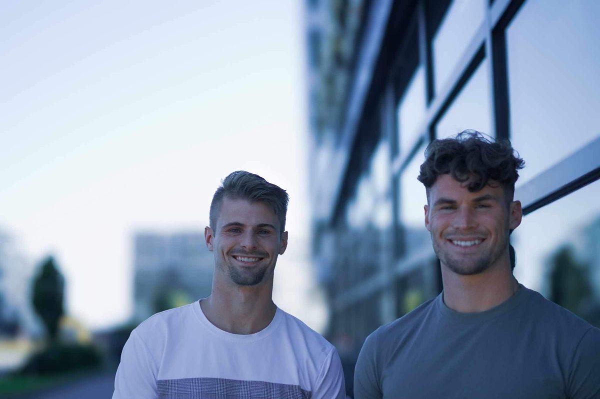 Tommy et Dannick Villeneuve, fondateurs de VoxNote
