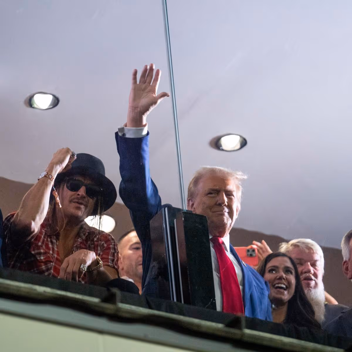 Donald Trump Attends Alabama-Georgia Football Game to Enthusiastic Chants