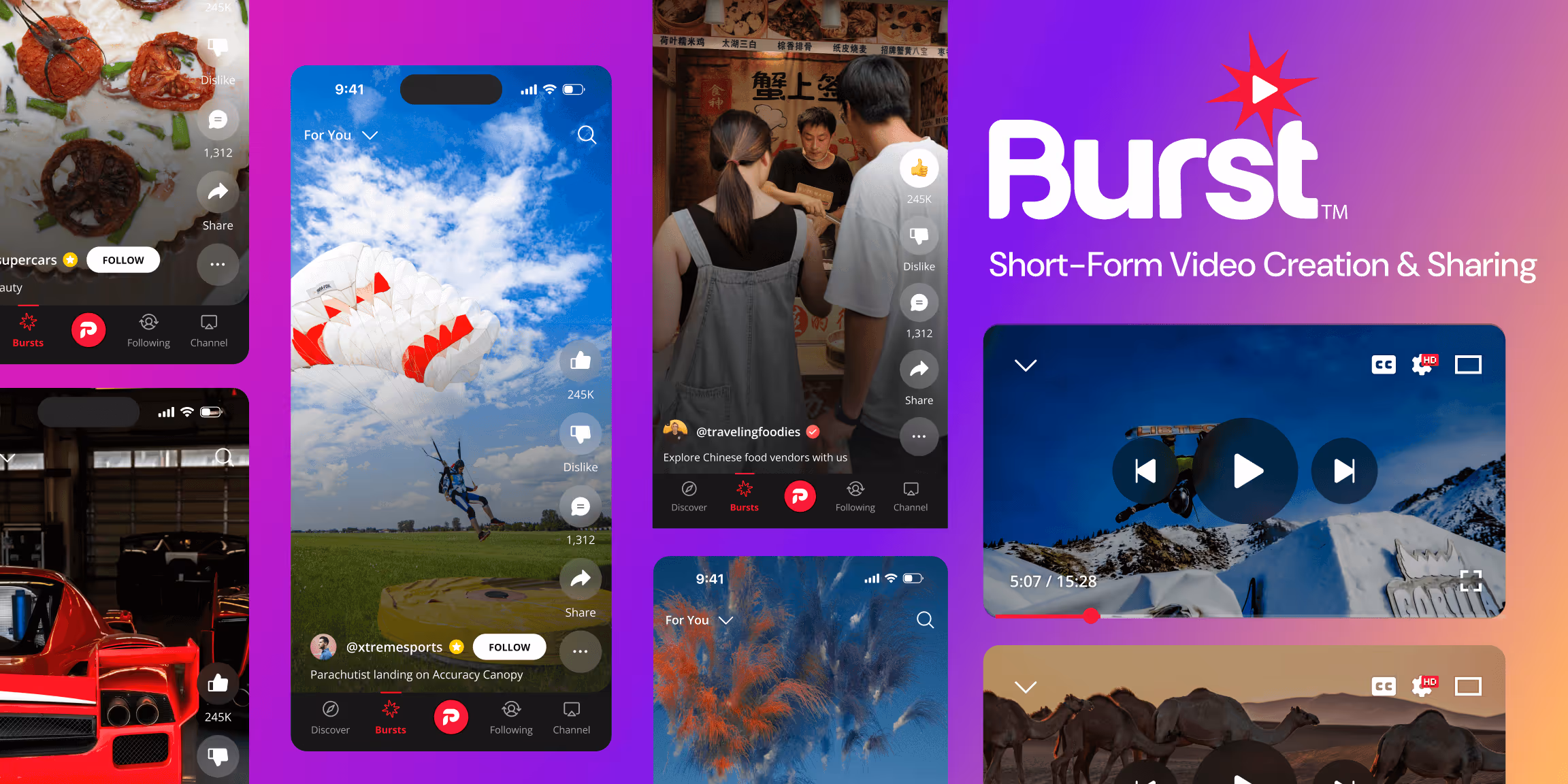 Burst™ onto PlayTV: Revolutionizing Short-Form Video Creation and Sharing