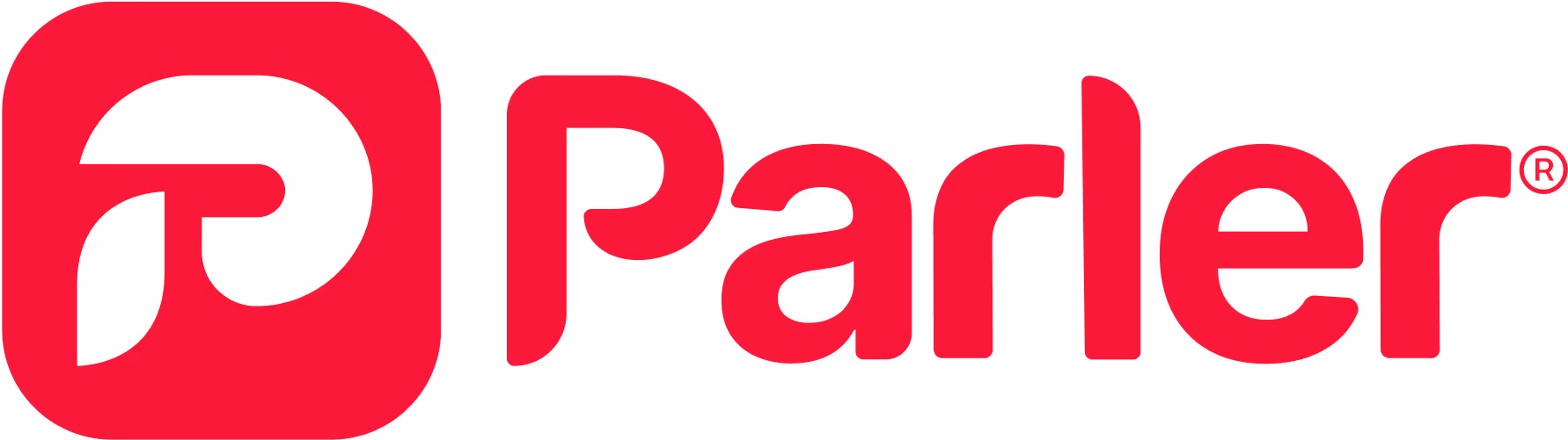 Parler Logo Red