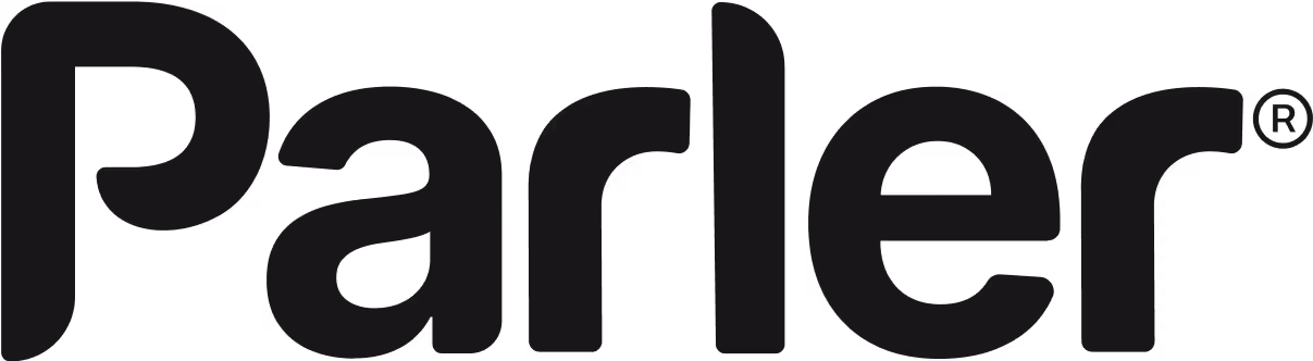 Parler Text Logo