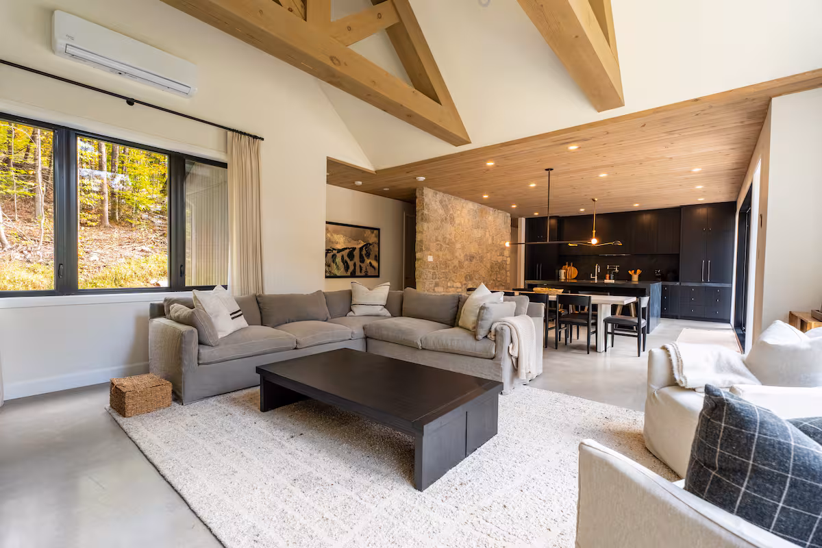 Luxury Living Room in Mont-Tremblant