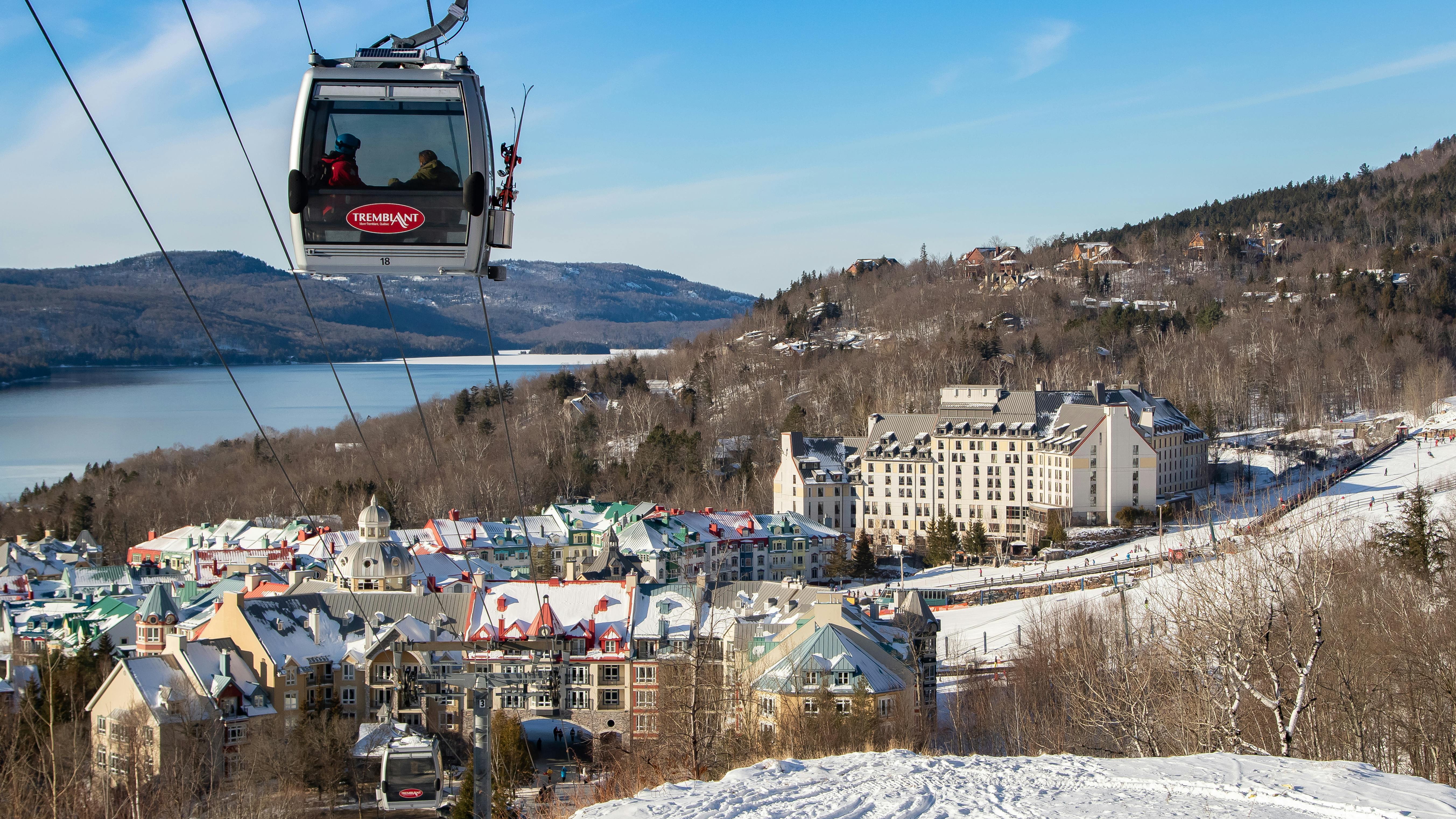 Mont-Tremblant in winter