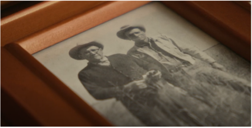 Linda’s grandfather (left) and father (right), worked throughout their lives to keep the ranch together; a legacy Linda keeps with the help of solar farming.