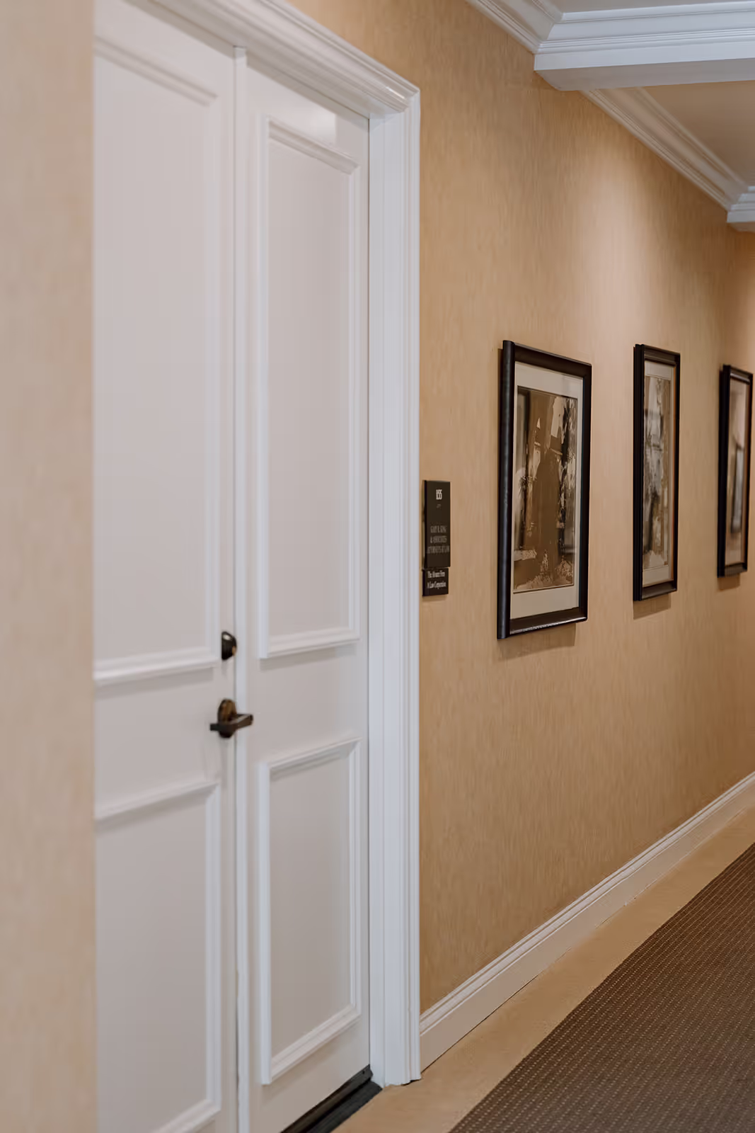 Hallway at Alvarez Law Firm