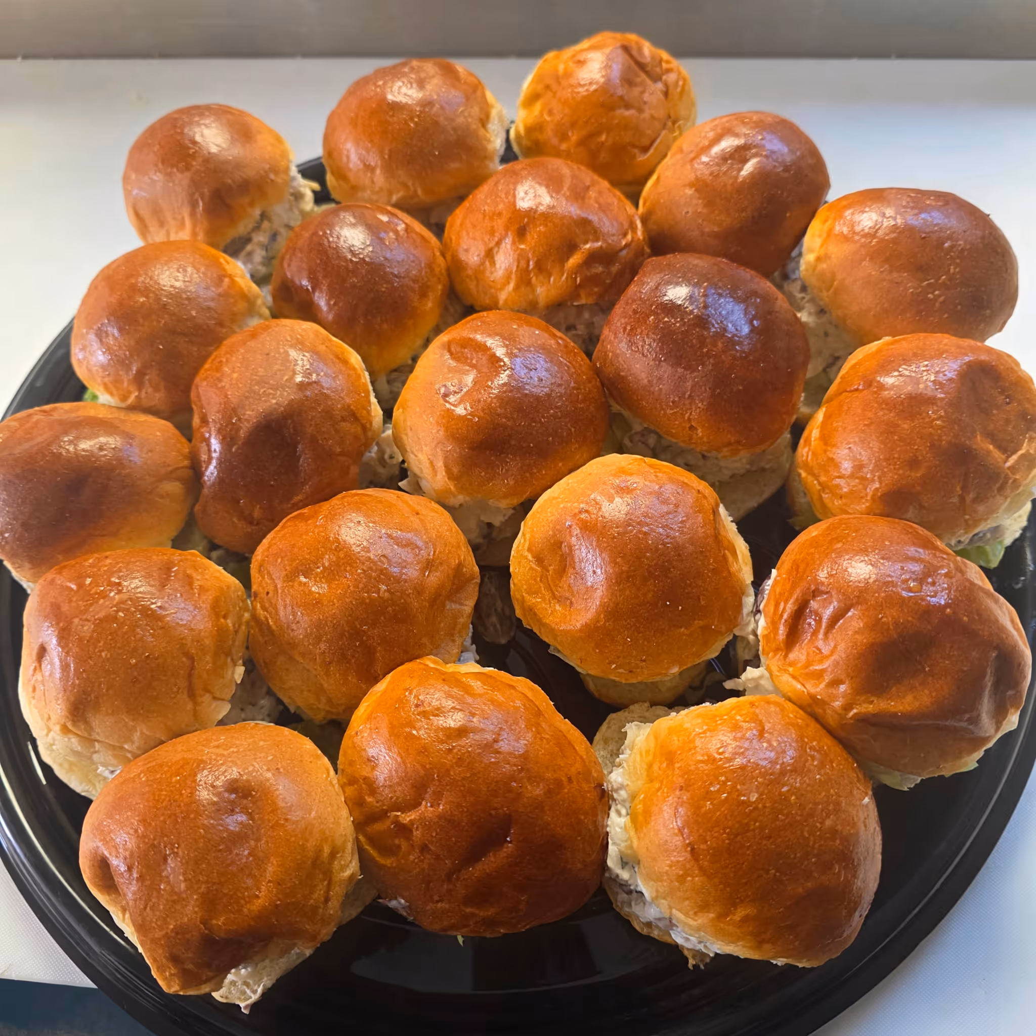 A full tray of the Grape Debate.