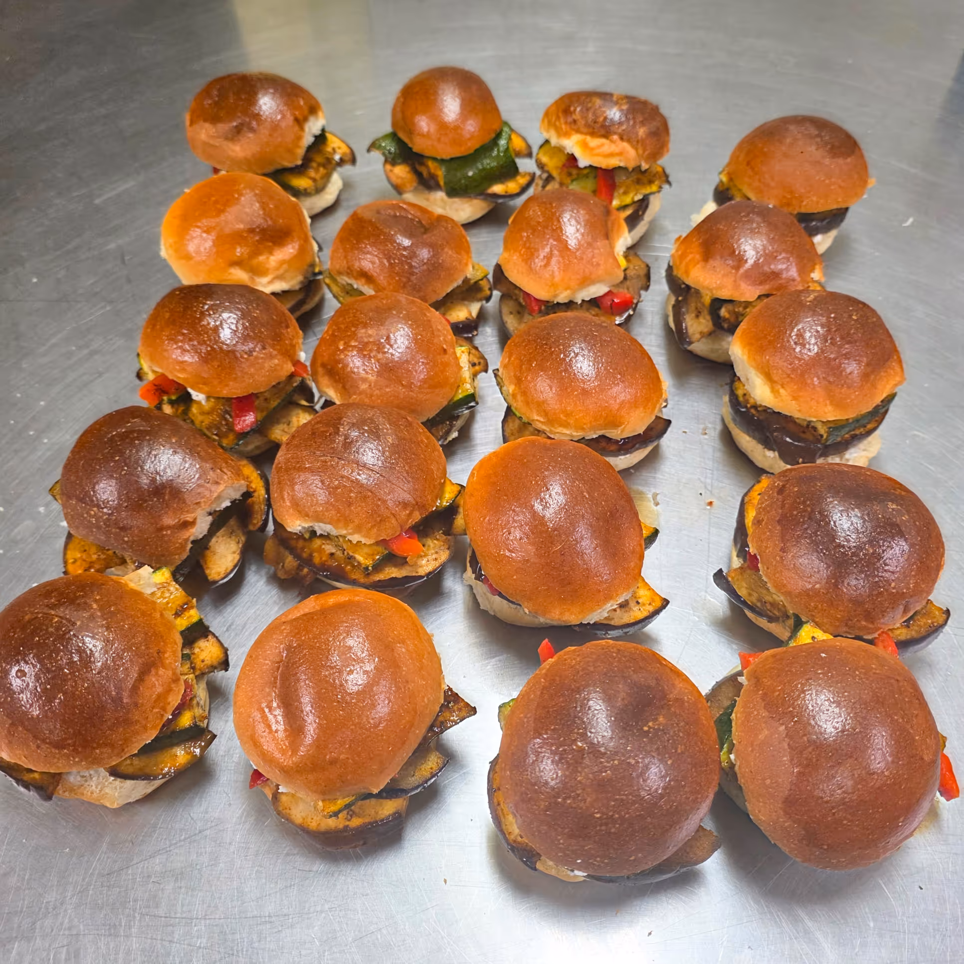 Our Veggie Sliders