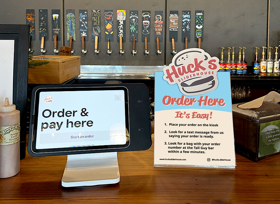 Huck's Kiosk at Tall Guy Brewing