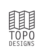 The logo for Topo Designs, a brand that hires talent on the unrepped platform.