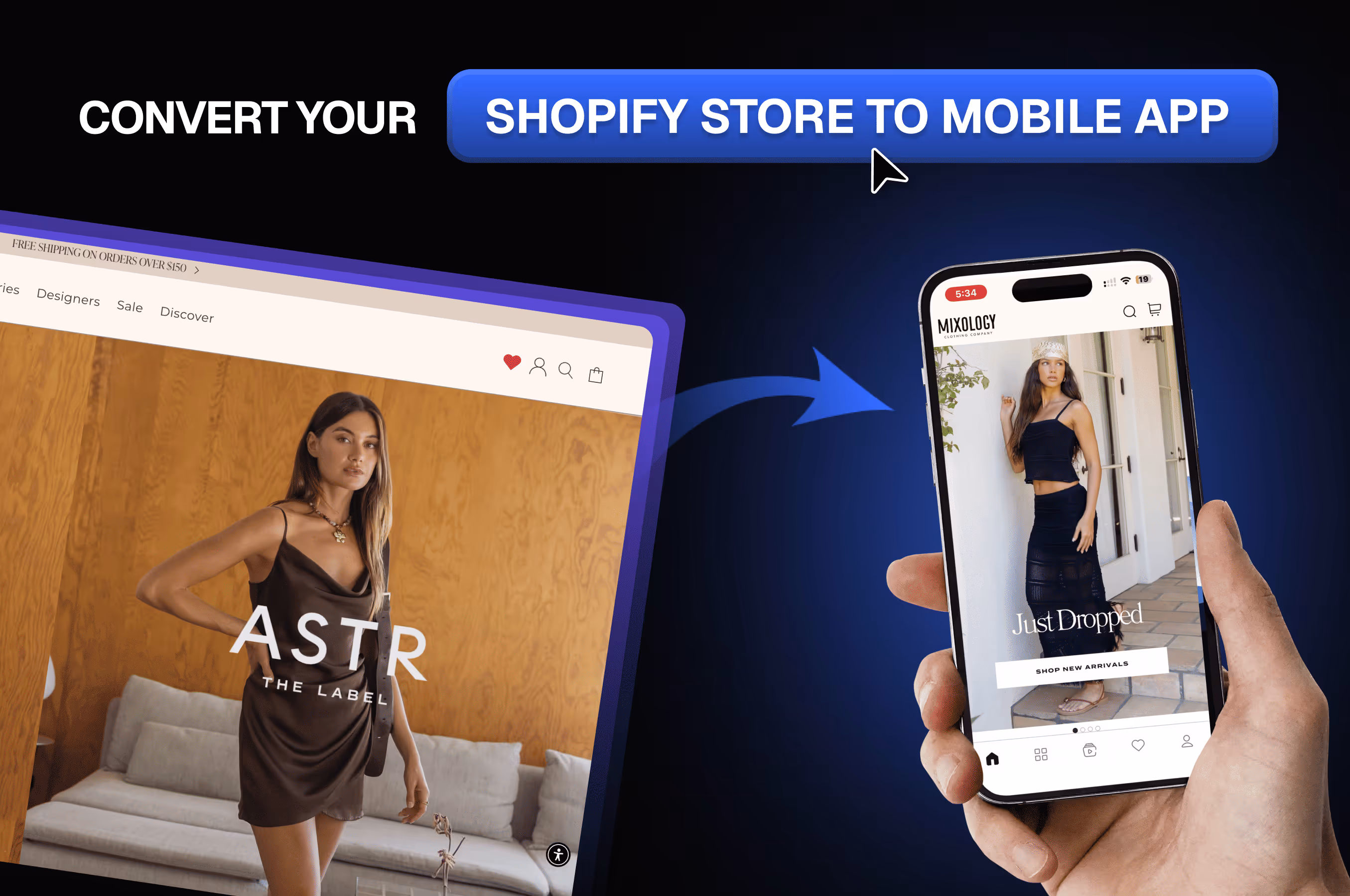 CONVERT YOUR SHOPIFY STORE TO MOBILE APP