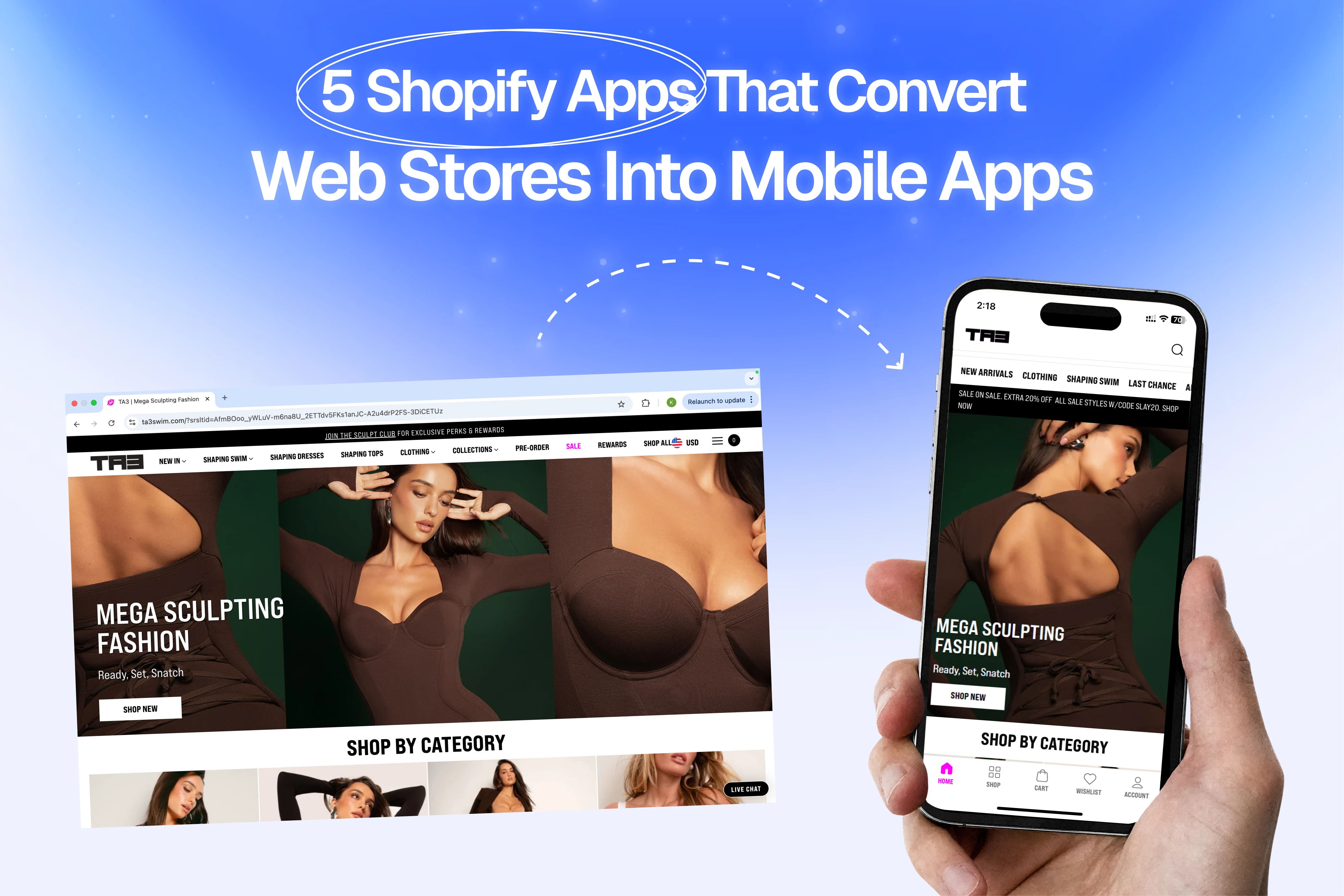 Shopify App That Convert Web Store Into Mobile App