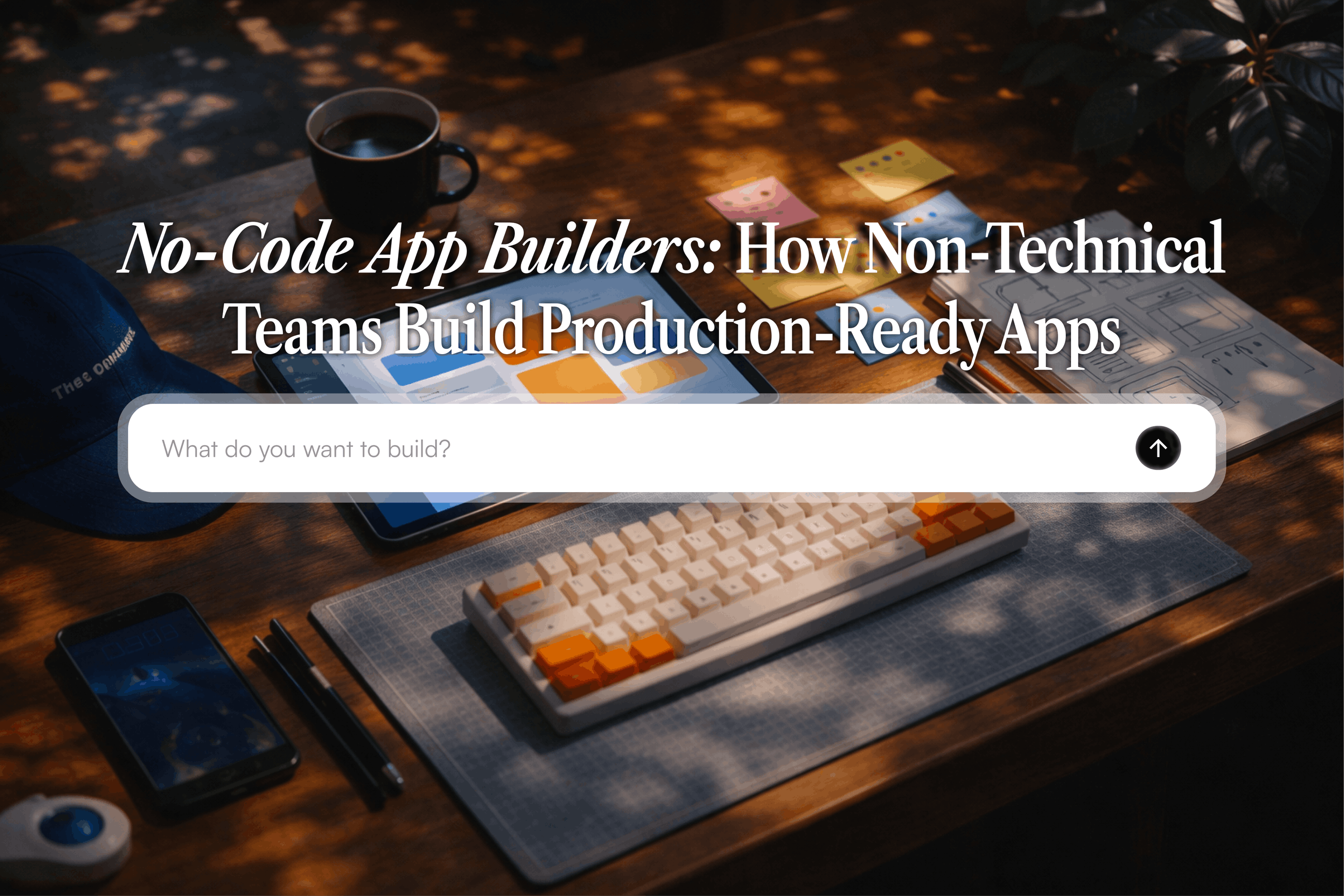 No-Code App Builders: How Non-Technical Teams Build Production-Ready Apps