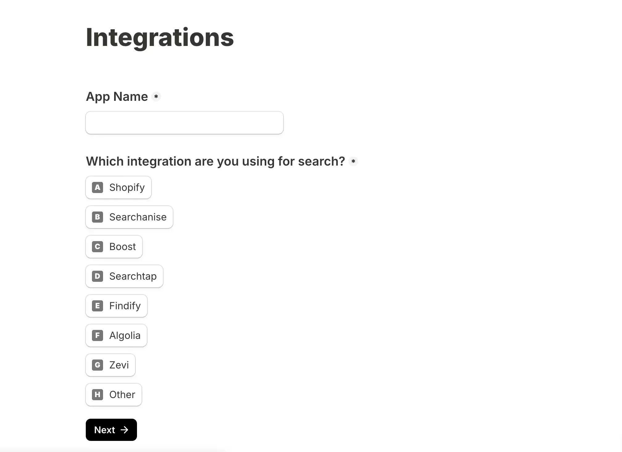 Configure Integrations and Features